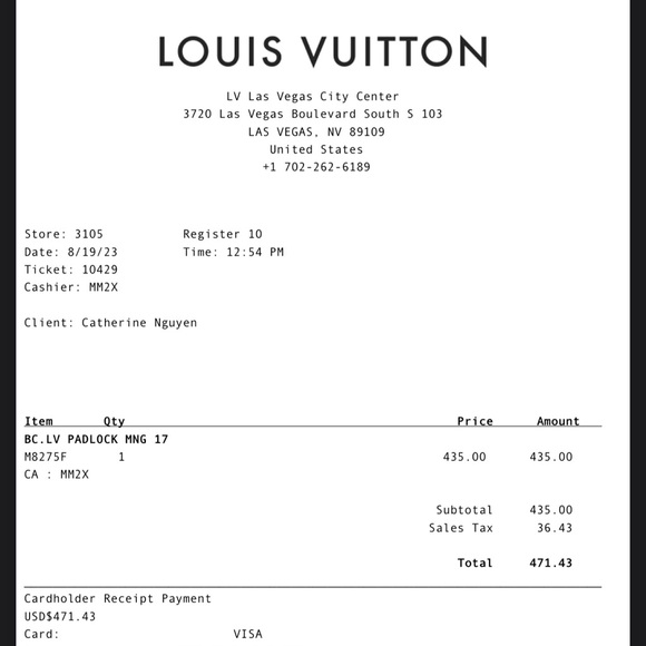 Louis Vuitton | LV Padlock Bracelet - Picture 7 of 7